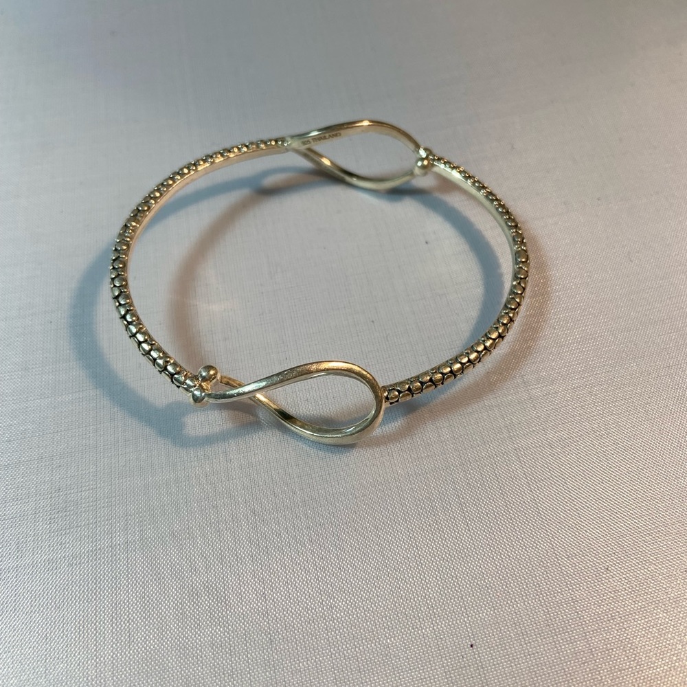 Micheal Dawkins silver bracelet